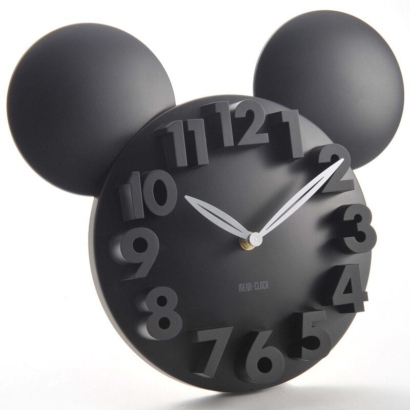 3D Digital Wall Clock for Children's Bedroom Decor - Casatrail.com