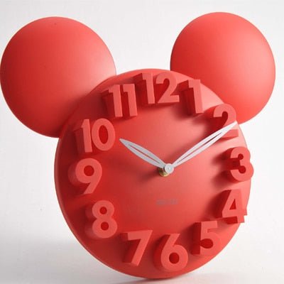 3D Digital Wall Clock for Children's Bedroom Decor - Casatrail.com