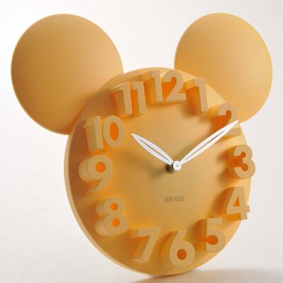 3D Digital Wall Clock for Children's Bedroom Decor - Casatrail.com