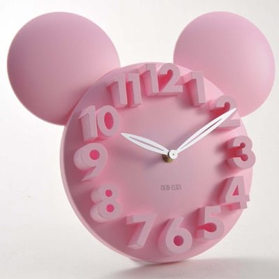 3D Digital Wall Clock for Children's Bedroom Decor - Casatrail.com