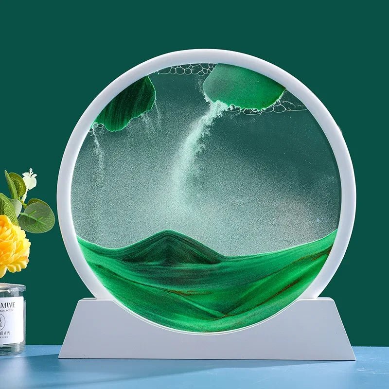 3D Moving Sand Art Picture with Deep Sea Sandscape - Casatrail.com