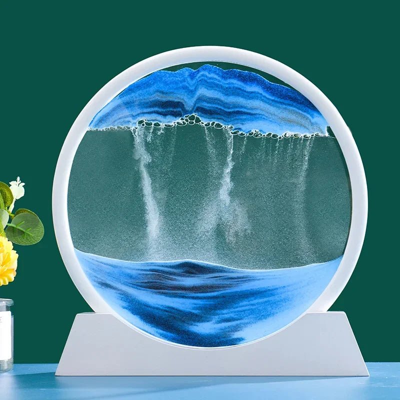 3D Moving Sand Art Picture with Deep Sea Sandscape - Casatrail.com