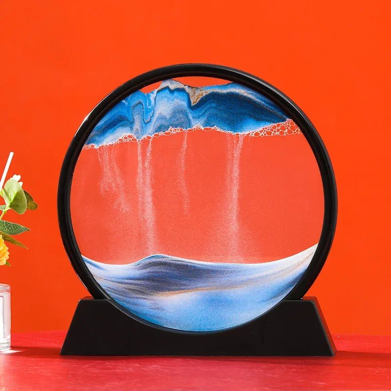 3D Moving Sand Art Picture with Deep Sea Sandscape - Casatrail.com