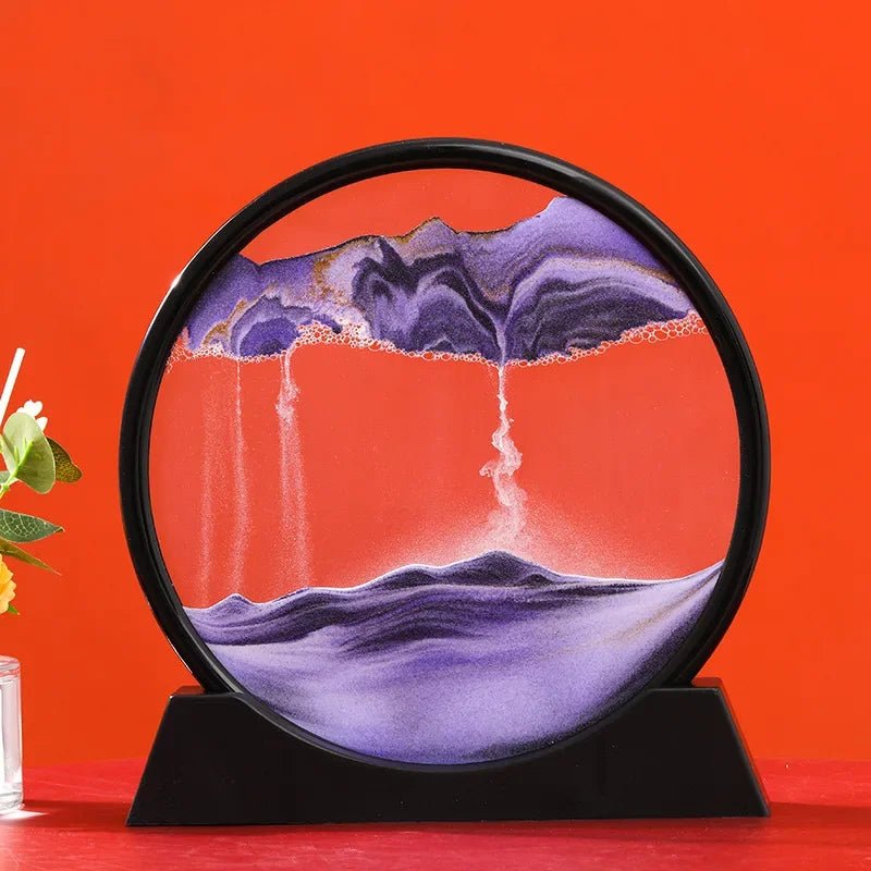 3D Moving Sand Art Picture with Deep Sea Sandscape - Casatrail.com