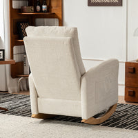 Thumbnail for Accent Rocking Chair With Footrest