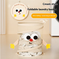 Thumbnail for Foldable Dirty Toy Clothes With Lid Storage Basket