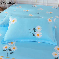 Thumbnail for 3Pcs Bed Sheet Cotton Lace Skirt Elastic Fitted - Casatrail.com