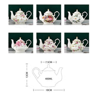 Thumbnail for 400ML Bone China Teapot - Casatrail.com