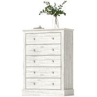 Thumbnail for Farmhouse Chest Of Drawers With 5 Drawers