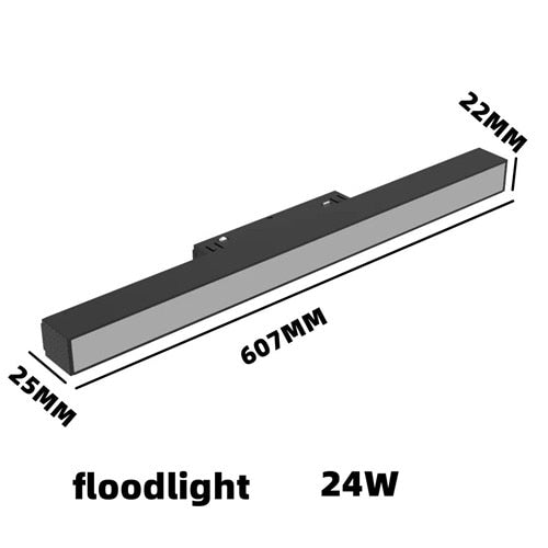 48V Magnetic LED Track Light - Casatrail.com