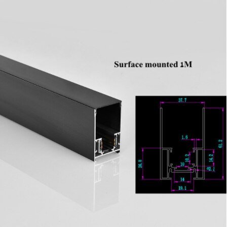48V Magnetic LED Track Light - Casatrail.com