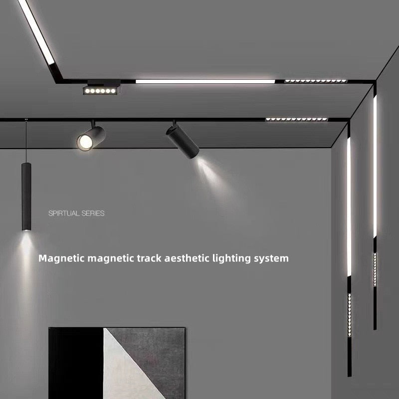 48V Magnetic LED Track Light - Casatrail.com