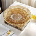 Petal Shaped Snack Plates Set of 3
