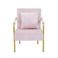 Thumbnail for Modern Velvet Accent Chair For Living Room