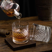 Thumbnail for 4Pcs 335ml Crystal Whiskey Glass - Casatrail.com