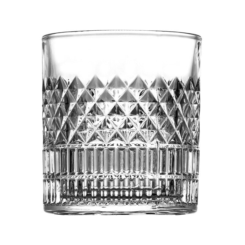 4Pcs 335ml Crystal Whiskey Glass - Casatrail.com