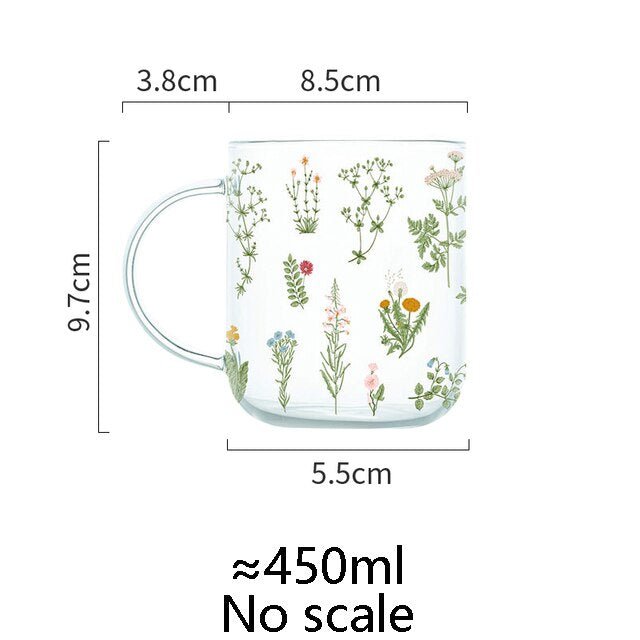 500ml Creative Glass Scale Mug - Casatrail.com