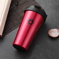 Thumbnail for 500ml Insulated Travel Coffee Cup with Lid and Handle - Casatrail.com