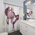 Baby Cupid and Horse Shower Curtains