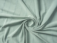 Thumbnail for Gray Woven Cotton Striped Throw Blanket