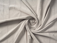 Thumbnail for Gray Woven Cotton Striped Throw Blanket