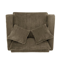 Thumbnail for Comfortable single-person sofa chair with a backrest