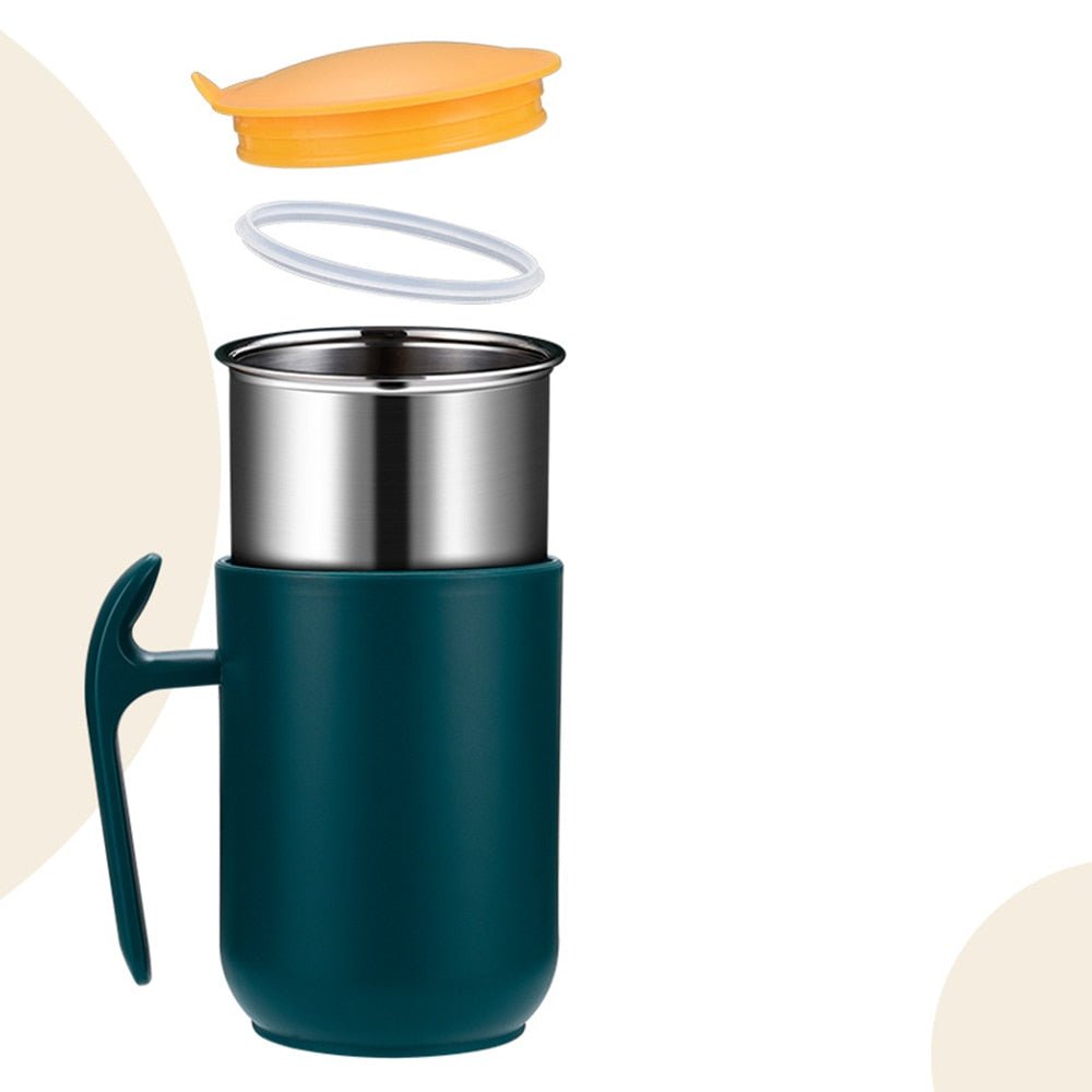 550ml Thermos Cup - 304 Stainless Steel with Removable Lid - Casatrail.com