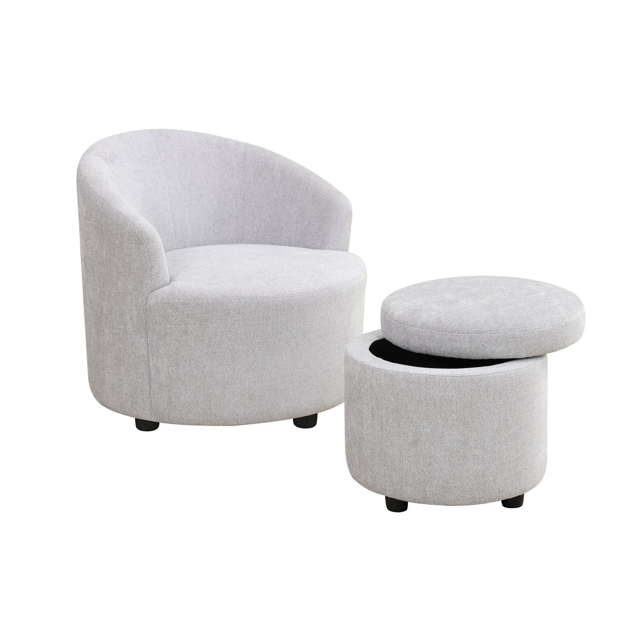 Sofa Stool Set With Storage Function