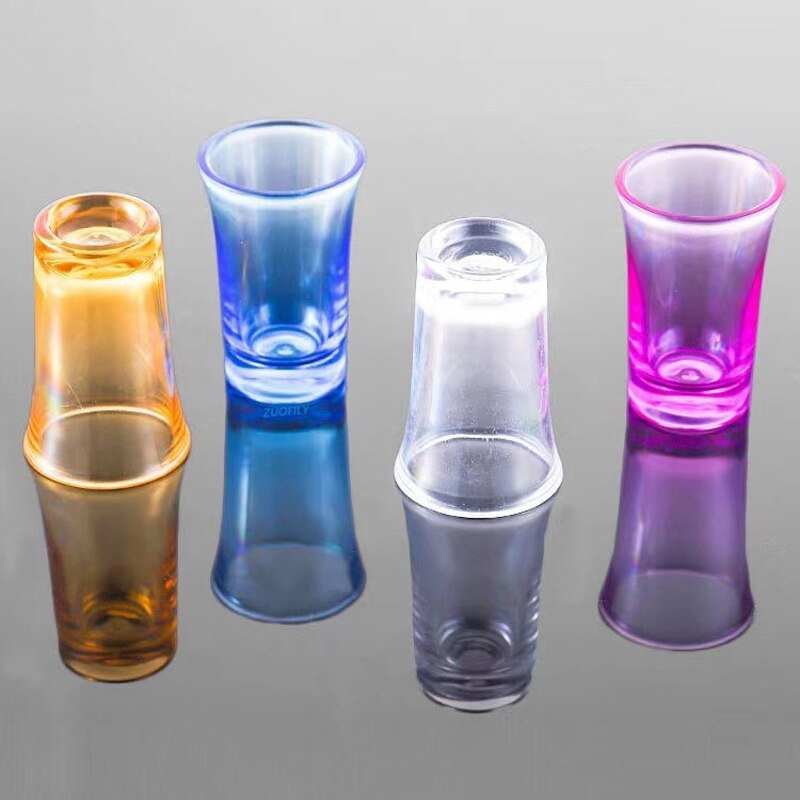 6 PCS Shot Glass - Plastic Spirits Cup - Casatrail.com