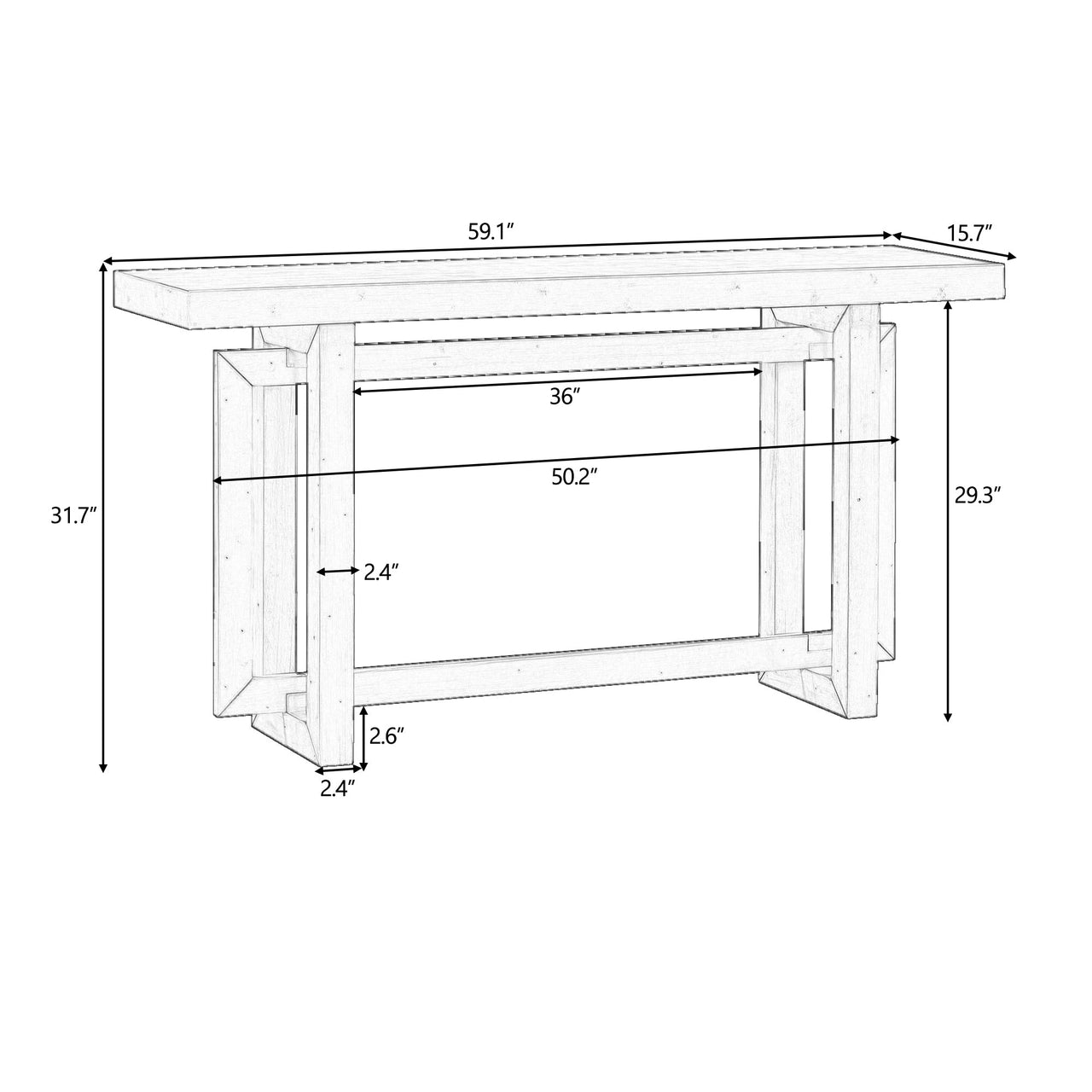 Console table