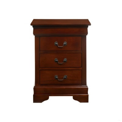 Elegant Cherry Wood Nightstand