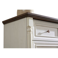 Thumbnail for 10 Drawer Dresser Chest For Bedroom With Wooden Base And Riser Trim