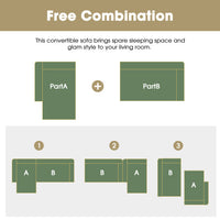 Thumbnail for Modular Combination Living Room Sofa Set