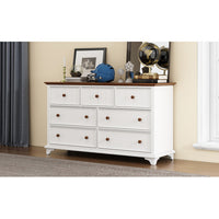 Thumbnail for Wooden Captain Seven-Drawer Dresser For Bedroom