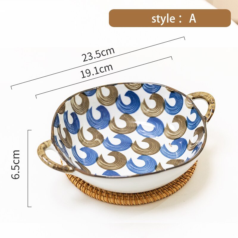 7.5 Inch Japanese Noodle Bowl with Handle - Casatrail.com