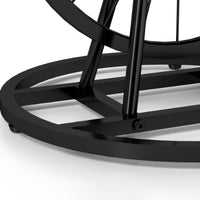 Thumbnail for 2 Piece Vintage Industrial Wheel Design Side Table