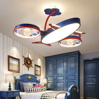 Thumbnail for Cartoon Airplane Fan Lights In Children's Room
