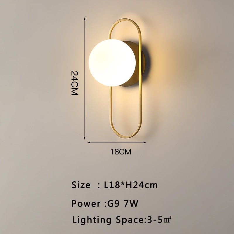 7w G9 LED Wall Sconce Living Bedroom Dining Room - Casatrail.com