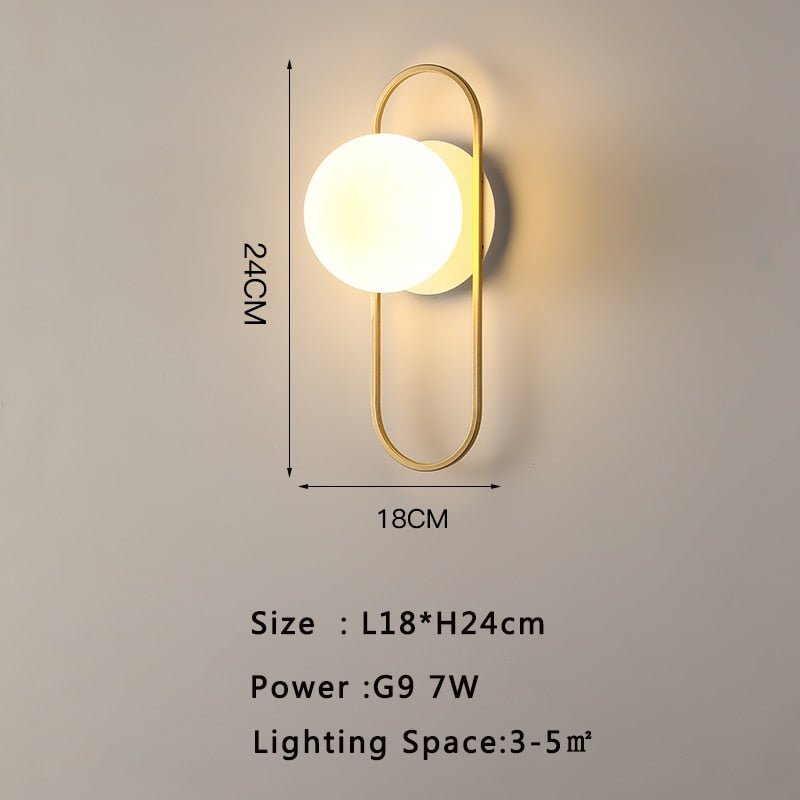 7w G9 LED Wall Sconce Living Bedroom Dining Room - Casatrail.com