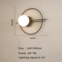 Thumbnail for 7w G9 LED Wall Sconce Living Bedroom Dining Room - Casatrail.com