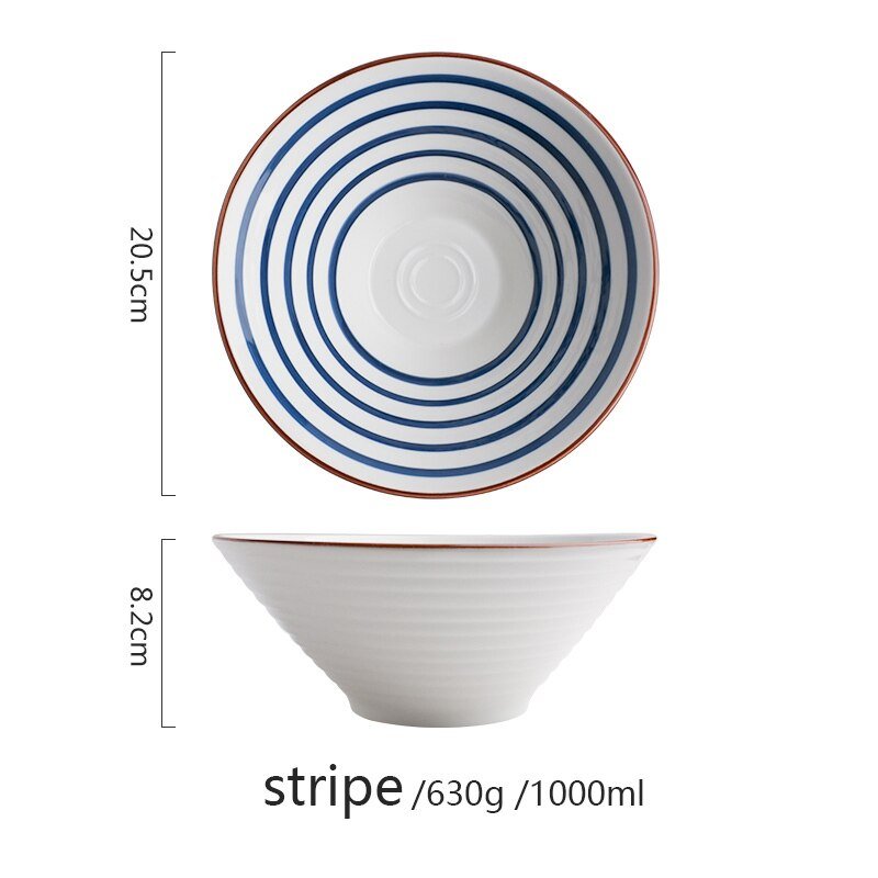 8 Inch Japanese Ramen Bowl - Casatrail.com