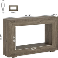 Thumbnail for Long Console Table Living Room Table