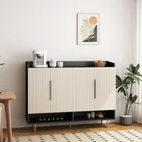Thumbnail for Sideboard With 4 Doors & Adjustable Shelves