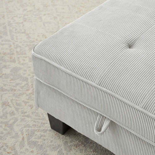 Upholstered Lounge Chair For Bedroom Living Room With Rivets