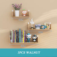Thumbnail for Wooden Wall Hanging Shelves Living Room Decor