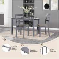 Thumbnail for Extendable Modern House Dining Room Table