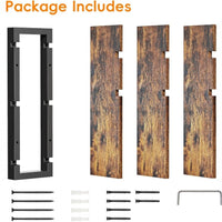 Thumbnail for Wooden Wall Storage Storage Small Shelf