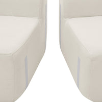 Thumbnail for Curved Modular Sectional Sofa in Lamb's Wool Fabric