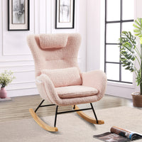 Thumbnail for Modern Rocking Chair With High Backrest