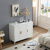 Thumbnail for Sideboard Buffet Cabinet With 3 Doors And Removable Shelves